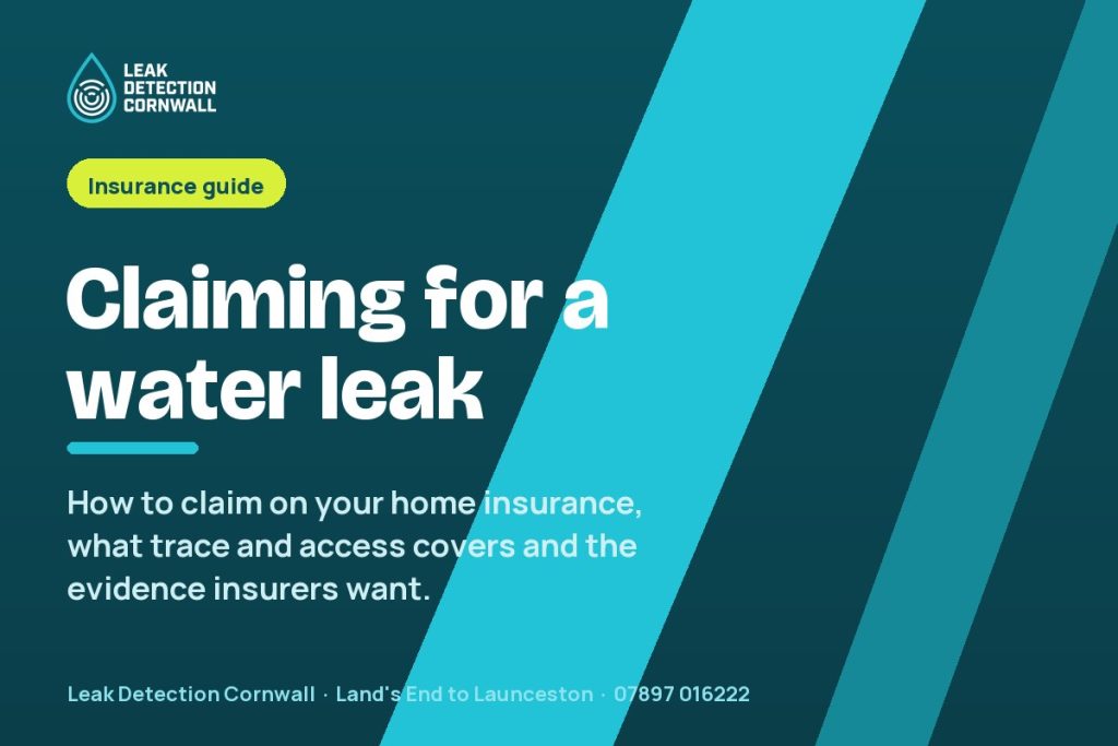 How to Claim on Home Insurance for a Water Leak (UK Guide)
