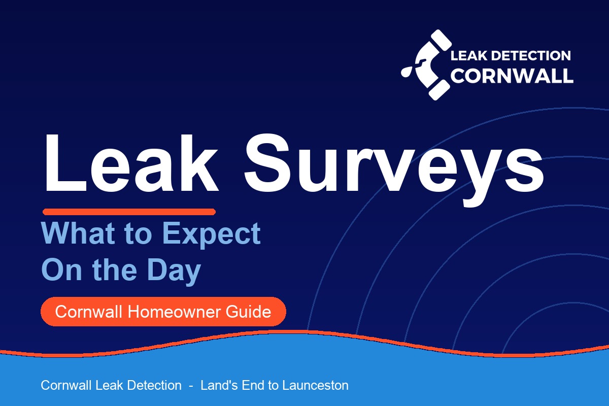What to expect from a leak detection survey, Cornwall Leak Detection Specialists